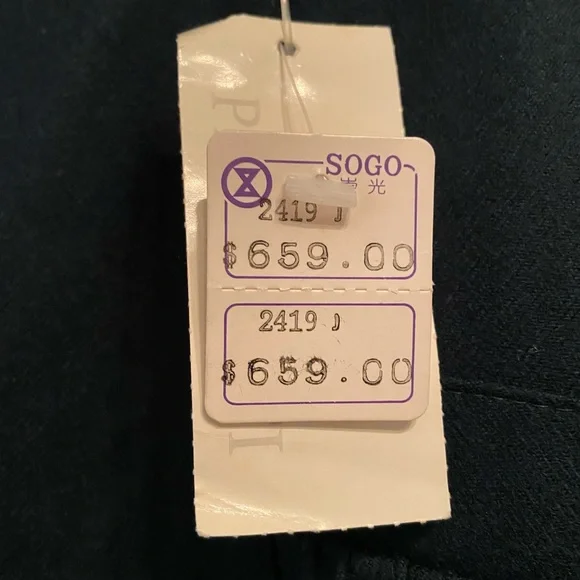 Vintage Pandolfi Green Wool Skirt, EU Size 42 - Picture 15 of 16